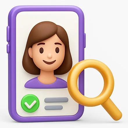 Profil aussuchen Icon